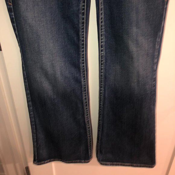 vintage Silver Jeans Lola flare leg jeans sz 31/33 EUC - Picture 5 of 9